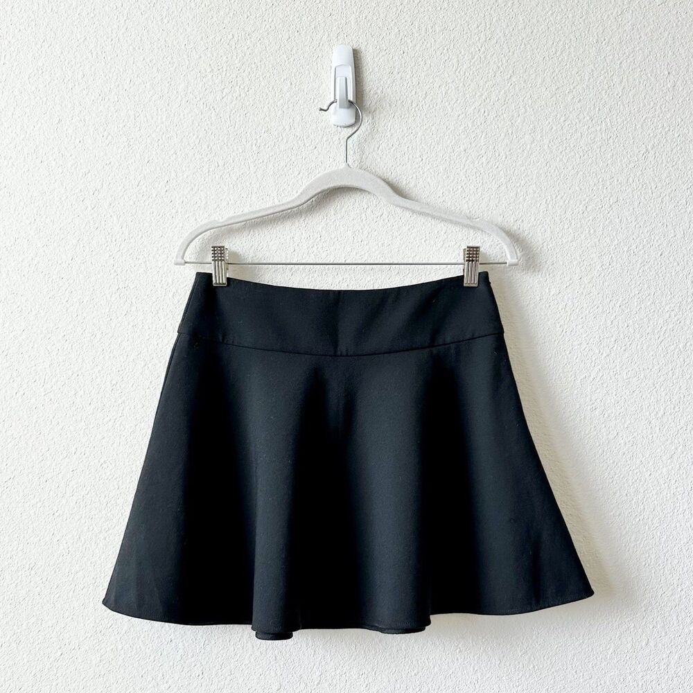 RED Valentino Women’s Black Mini Skirt Polyester Blend Size 40 IT (4 US)